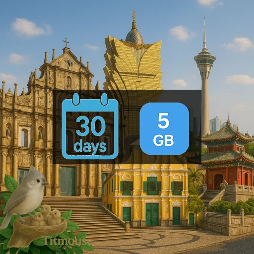Macao - 5 GB - 30 Days
