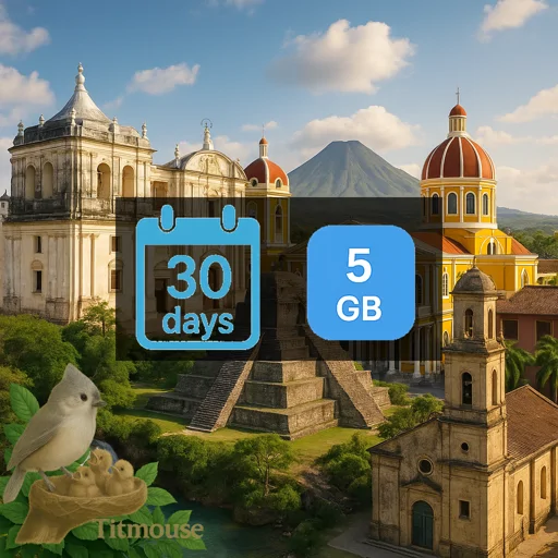 Nicaragua - 5 GB - 30 Days