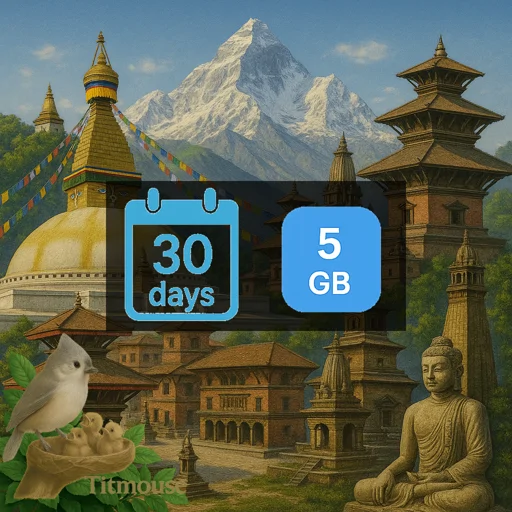 Nepal - 5 GB - 30 Days