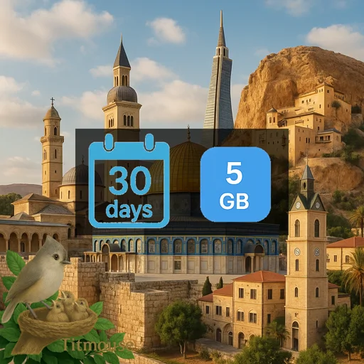 Palestine, State of - 5 GB - 30 Days