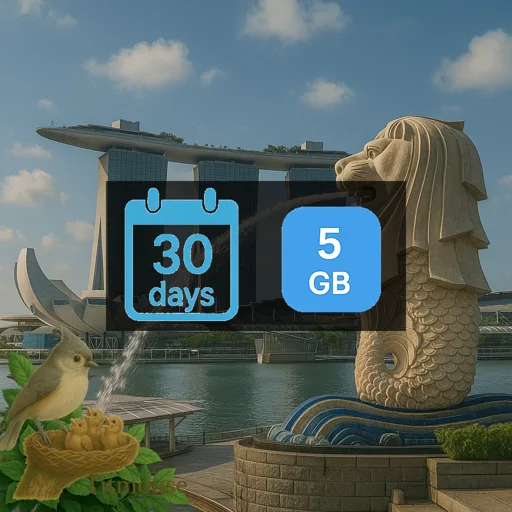 Singapore - 5 GB - 30 days