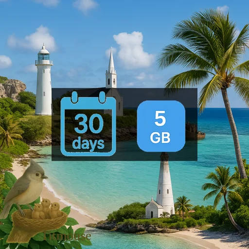 Turks and Caicos Islands - 5 GB - 30 days
