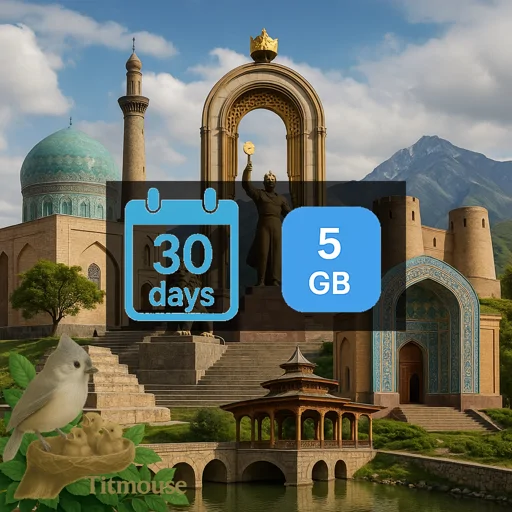 Tajikistan - 5 GB - 30 days
