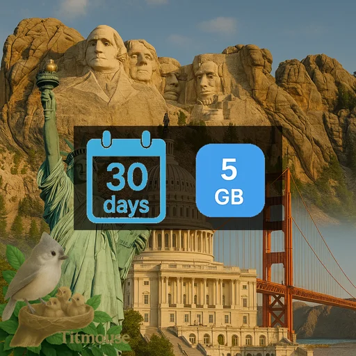 United States - 5 GB - 30 Days