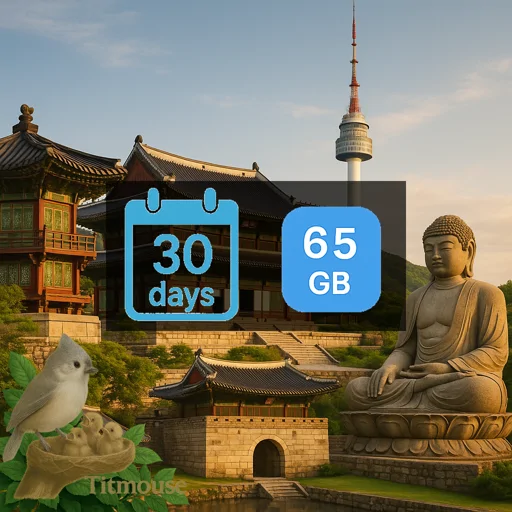 South Korea - Unlimited - 30 Days