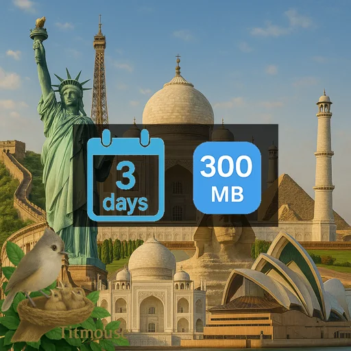 Discover Global - 300 MB - 3 days