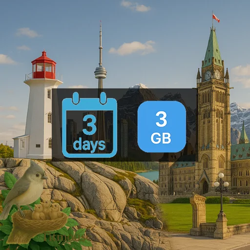 Canada - 3 GB - 3 Days