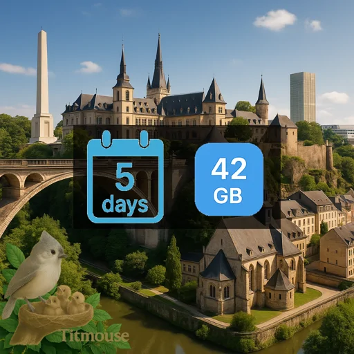 Luxembourg - Unlimited - 5 Days