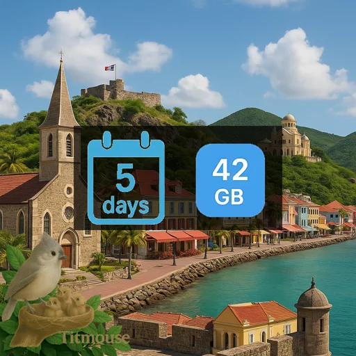 Saint Martin (French Part) - Unlimited - 5 Days
