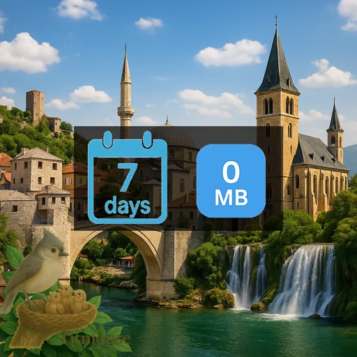 Bosnia and Herzegovina - Unlimited - 7 days