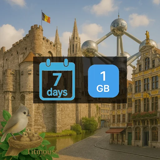 Belgium - 1 GB - 7 Days