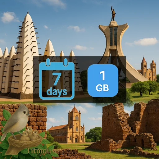 Burkina Faso - 1 GB - 7 Days