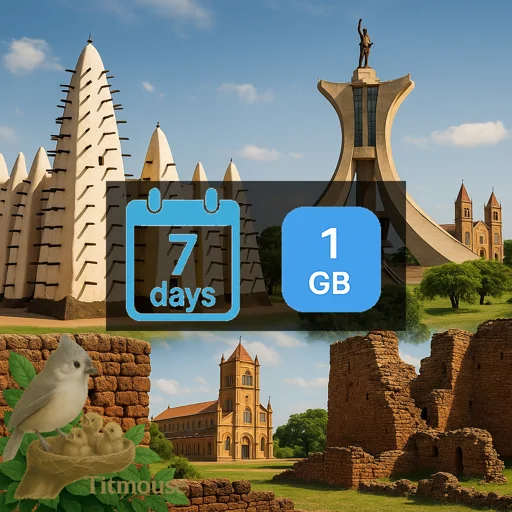 Burkina Faso - 1 GB - 7 days