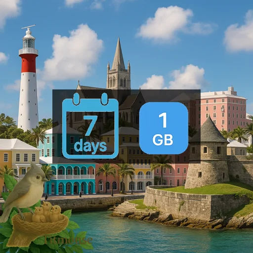 Bermuda - 1 GB - 7 days
