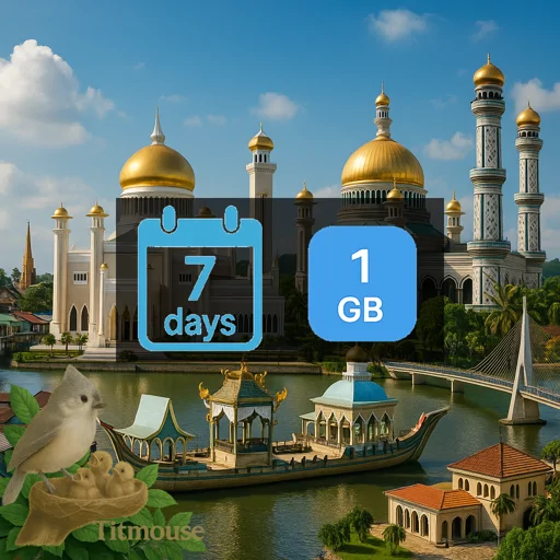 Brunei - 1 GB - 7 Days