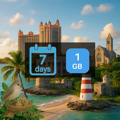 Bahamas - 1 GB - 7 days