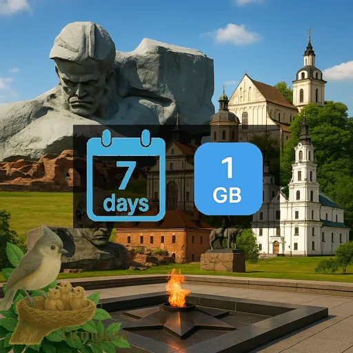 Belarus - 1 GB - 7 days