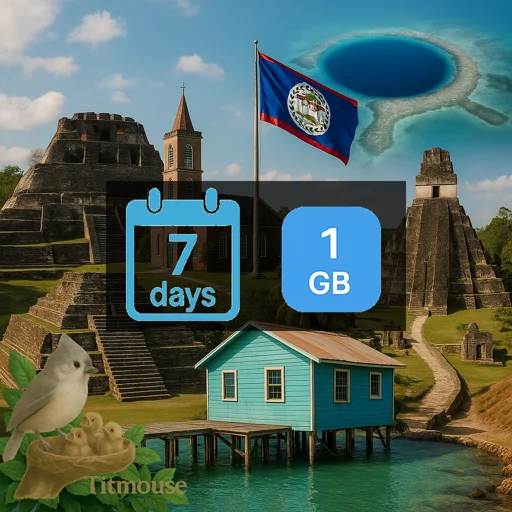 Belize - 1 GB - 7 Days