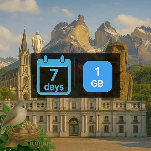 Chile - 1 GB - 7 Days