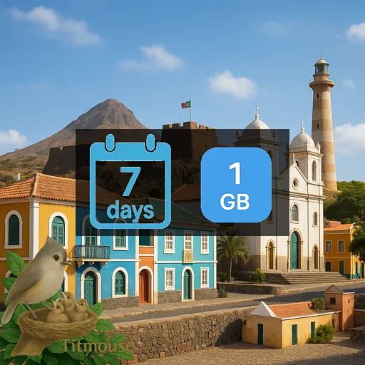 Cape Verde - 1 GB - 7 Days