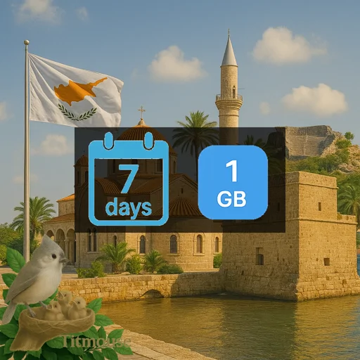 Cyprus - 1 GB - 7 Days