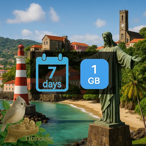 Grenada - 1 GB - 7 Days