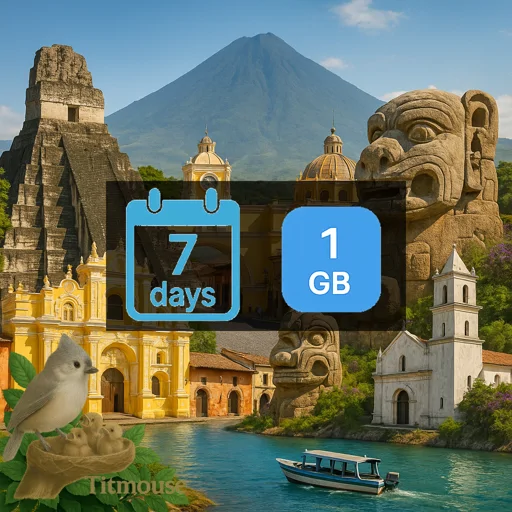 Guatemala - 1 GB - 7 days