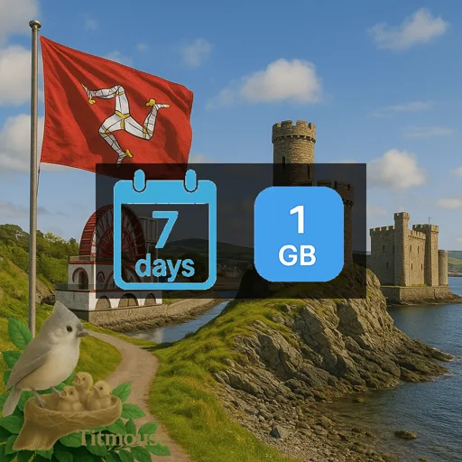 Isle of Man - 1 GB - 7 Days