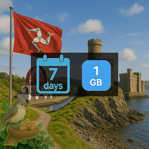 Isle of Man - 1 GB - 7 days