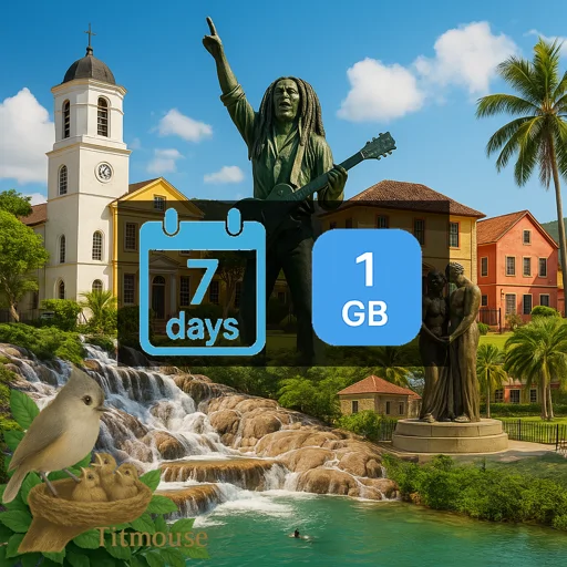 Jamaica - 1 GB - 7 Days