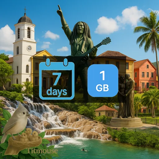 Jamaica - 1 GB - 7 Days