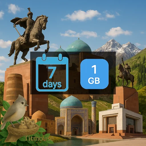 Kyrgyzstan - 1 GB - 7 Days