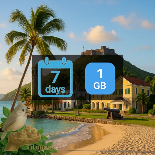 Cayman Islands - 1 GB - 7 days