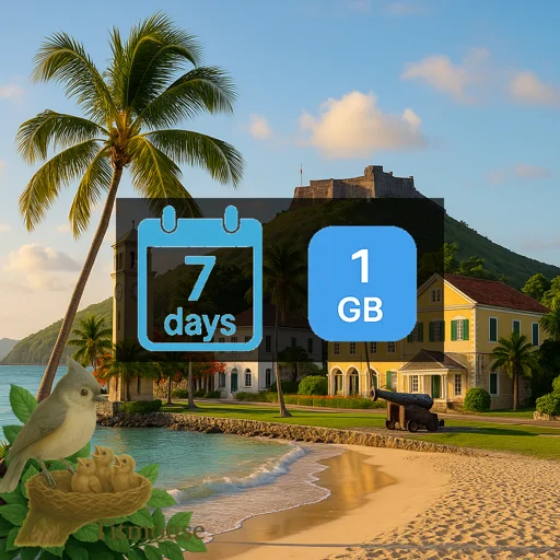 Cayman Islands - 1 GB - 7 days