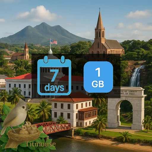 Liberia - 1 GB - 7 Days