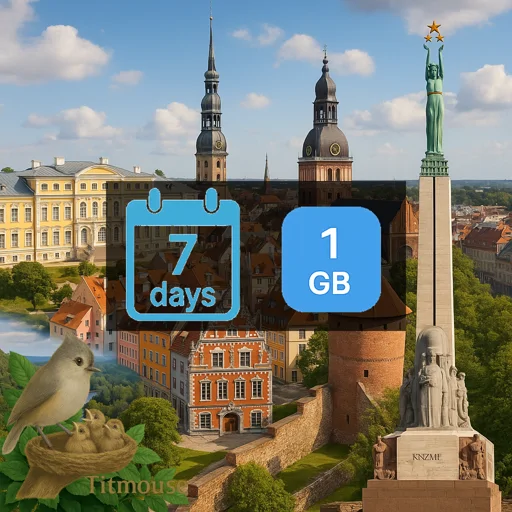 Latvia - 1 GB - 7 Days
