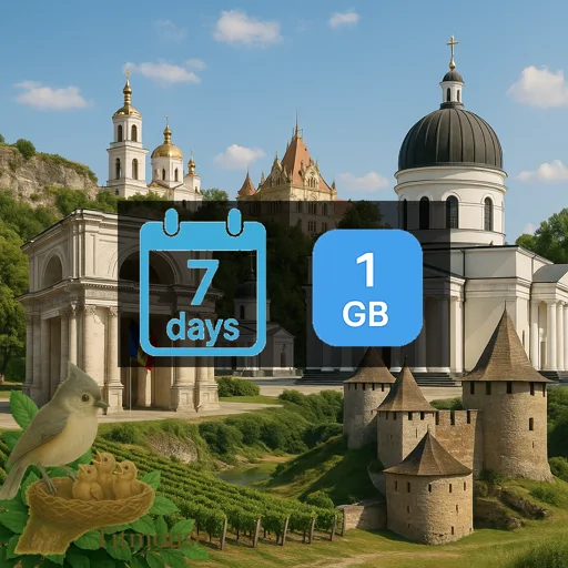 Moldova - 1 GB - 7 Days