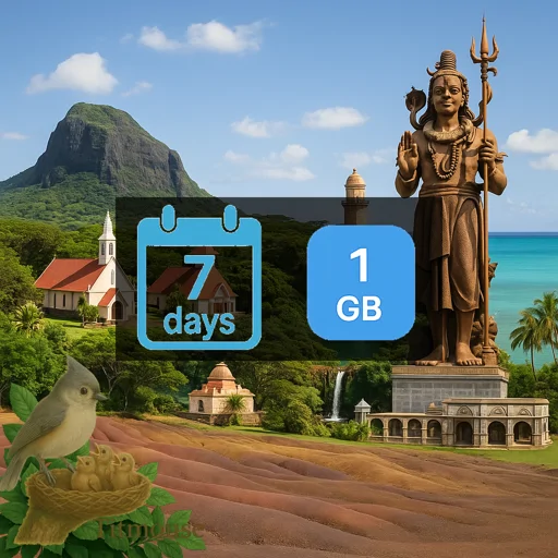 Mauritius - 1 GB - 7 days