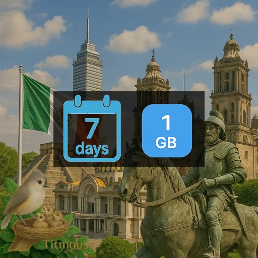 Mexico - 1 GB - 7 Days