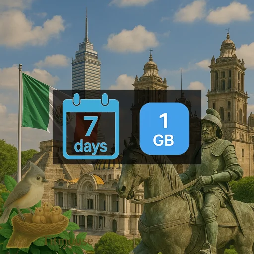 Mexico - 1 GB - 7 days