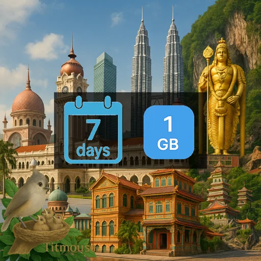 Malaysia - 1 GB - 7 days