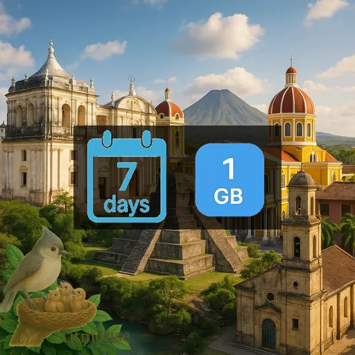 Nicaragua - 1 GB - 7 Days