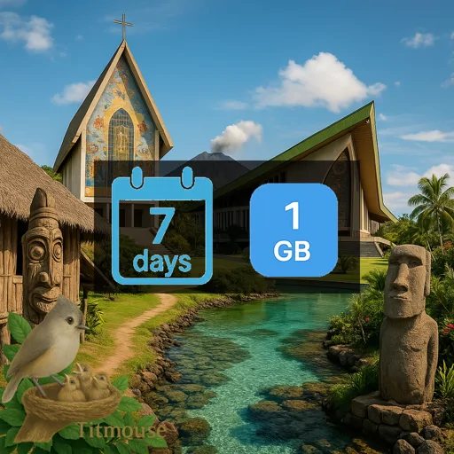 Papua New Guinea - 1 GB - 7 Days