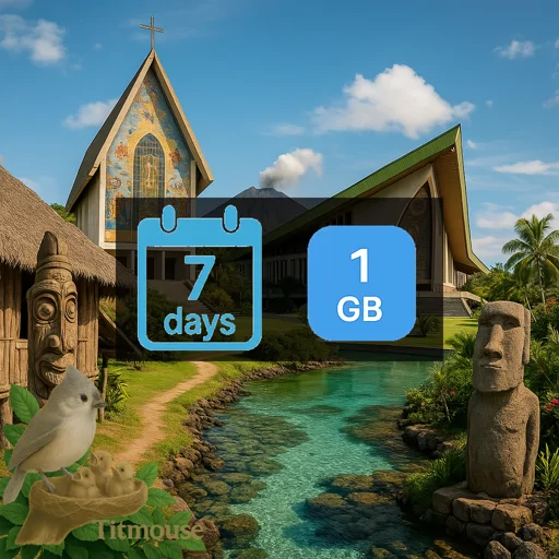 Papua New Guinea - 1 GB - 7 Days