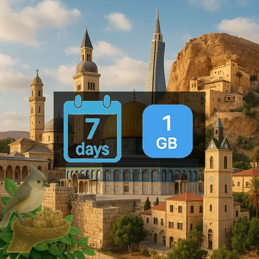Palestine, State of - 1 GB - 7 Days