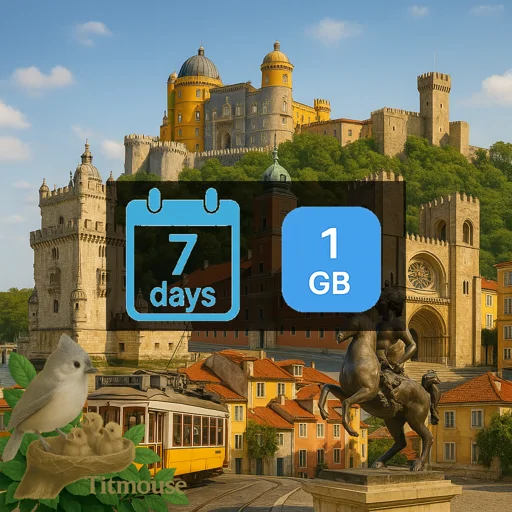 Portugal - 1 GB - 7 Days
