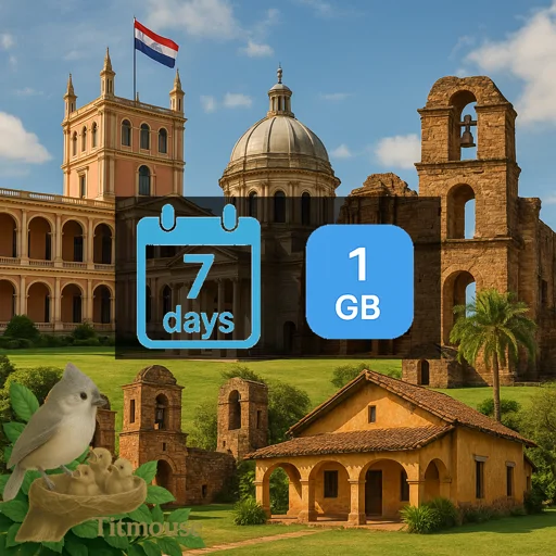 Paraguay - 1 GB - 7 days