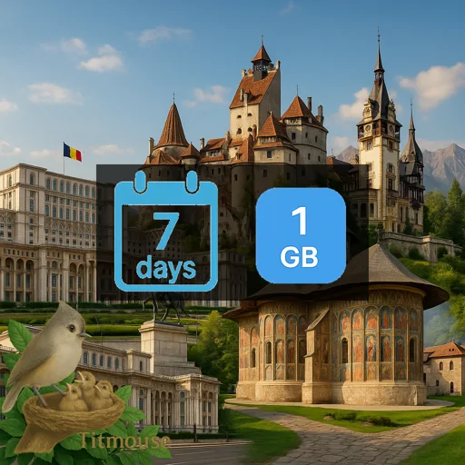 Romania - 1 GB - 7 Days