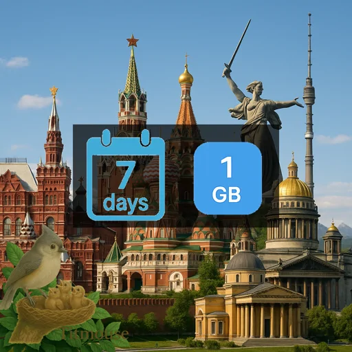 Russia - 1 GB - 7 Days