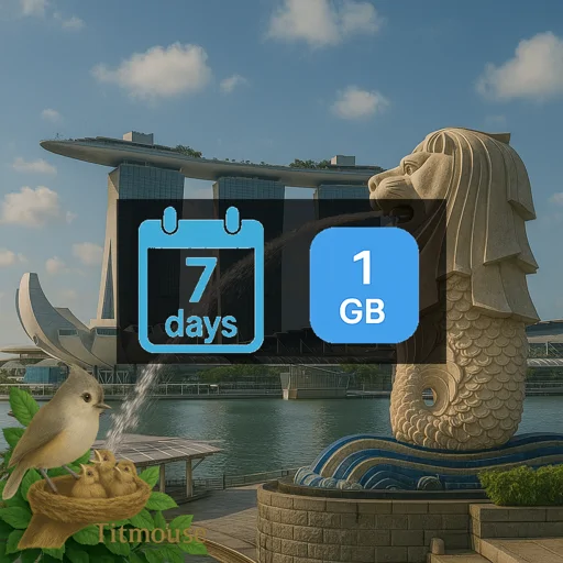 Singapore - 1 GB - 7 Days